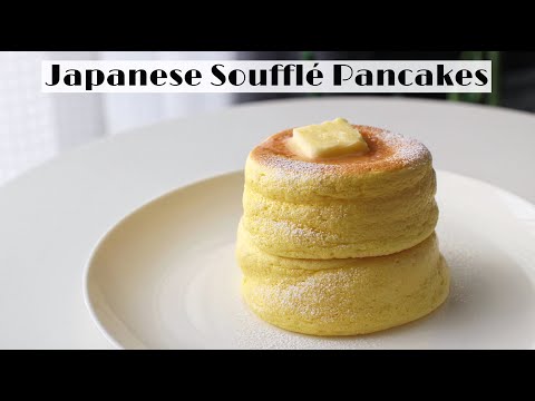 Fluffy Japanese Souffle Pancakes Recipe