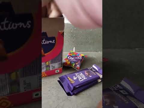 Cadbury small celebration box Unboxing