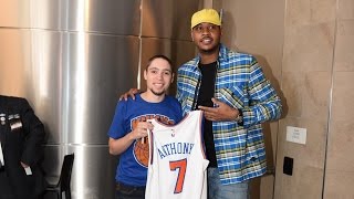 Jaylen's Dream Come True with Carmelo Anthony