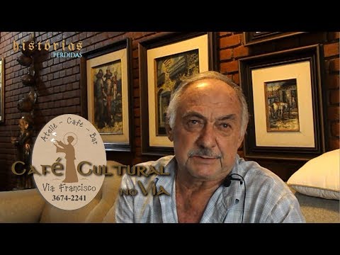 Café Cultural no Via com o Artista Santinho Manfredini
