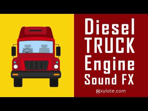 🚚 Diesel Truck Engine Sound Effects 🚒 Firetruck Engine Sound FX [2020]