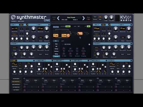How to design an EDM pluck with SynthMaster One