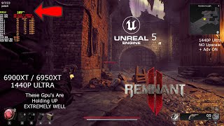 Remnant 2 - 9-7-23 Patch - 1440P 6900XT Ultra Native 100FPS Avg - Unreal Engine 5 - Benchmark