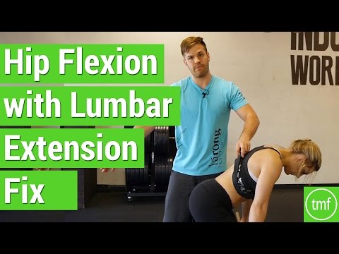 Hip Flexion with Lumbar Extension Fix | Week 18 | Movement Fix Monday | Dr. Ryan DeBell