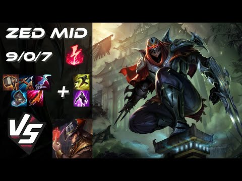 MID Zed vs Twisted Fate - EU Challenger Patch 25.S2.4