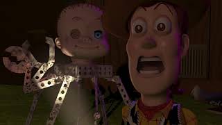 Woody & Buzz in Sids room scene  Toy Story (19