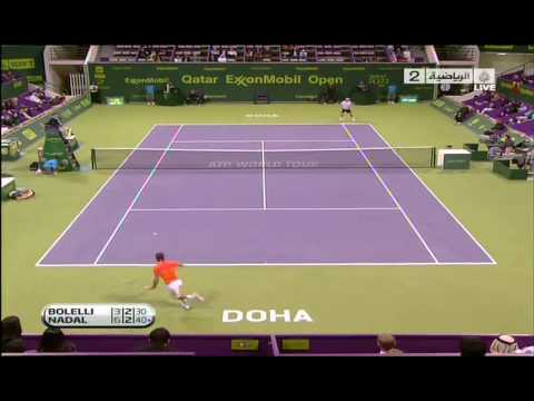 Qatar Open Doha 2010_Nadal vs Bolelli R1 Highlights
