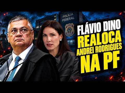 Flávio Dino REALOCA Andrei Rodrigues NA PF e PASSA por CIMA de Mendonça