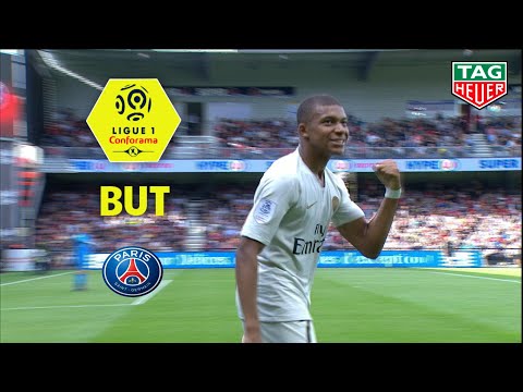 But Kylian MBAPPE (82') / EA Guingamp - Paris Saint-Germain (1-3)  (EAG-PARIS)/ 2018-19