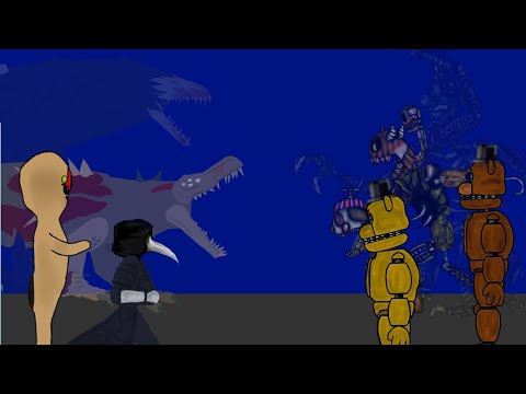 SCP vs Fnaf animation DC2-Drawing Cartoons 2 {1}