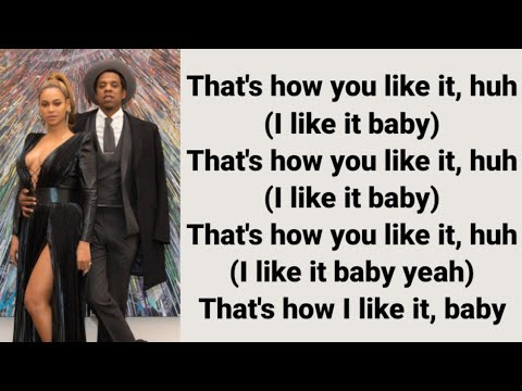 Beyoncé ft Jay-Z That's How You Like It Lyrics