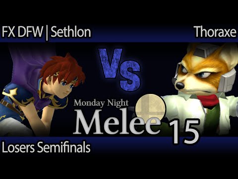 MNM 15 Melee - FX DFW Sethlon (Roy) vs Thoraxe (Fox) - Losers Semifinals
