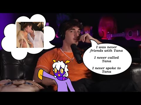 Bryce Hall says he was never friends with Tana Mojo or smthn