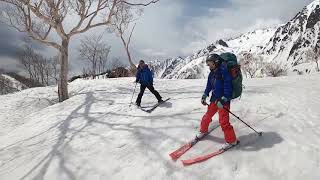 【大田山の会】白馬鑓温泉BCスキー