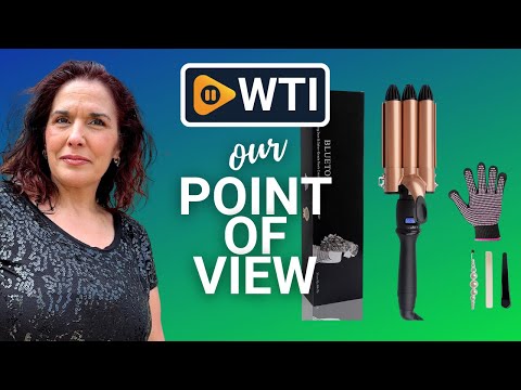 BLUETOP 3 Barrel Hair Waver Irons - WTI product video review