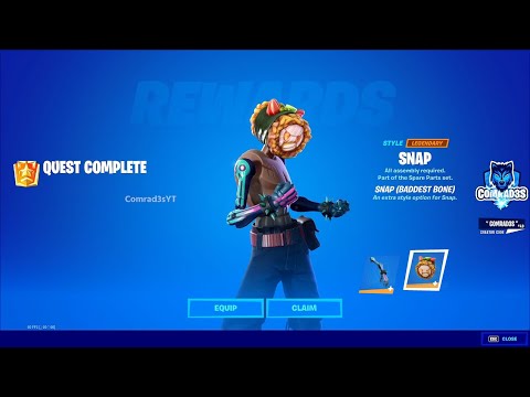 Complete Week 4 Weekly Quests Fortnite - How to unlock Week 4 Snap Styles in Fortnite