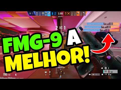 A FMG-9 Está *MUITO OP* E Eu Vou Te Provar!! R6 HIGHLIGHTS