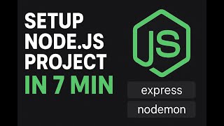 1. Node.js Project Setup Step by Step | Clean Architecture | AU matrix