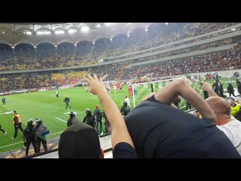 Finalul meciului dintre Dinamo-fcsb 2-1