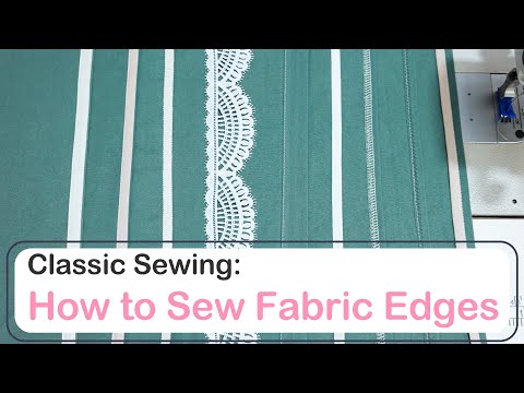 📌11 Ways to Get Creative with Your Fabric Edge Finishing | Tips for Sewing Lovers