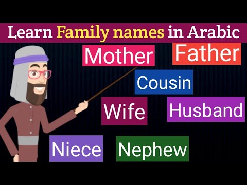 family members in arabic for kids – learn family members | Arabic Learners Online