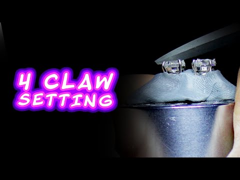 Stone-setting 101: 4 Claw | Goldsmith's Workshop Secrets