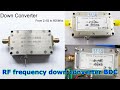 Wireless Video Transmission RF Frequency Digital Block Down Converter 2. 4G to 600Mhz BDC LO 1G