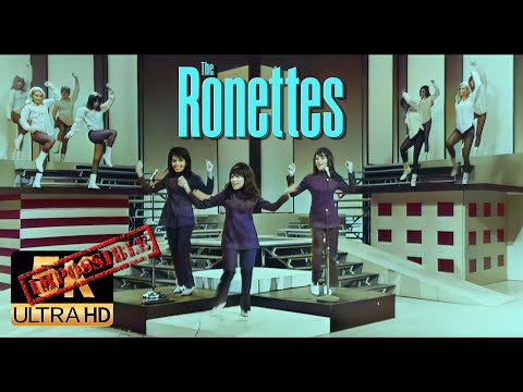 The Ronettes - Be My Baby (1966) AI 5K Colorized Enhanced