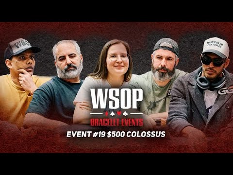 Turning $500 to $542,540 at WSOP $500 Colossus Final Table!