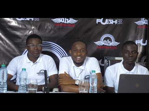 Press conference of the first signed  artist of Augustina Hogas Entertainment