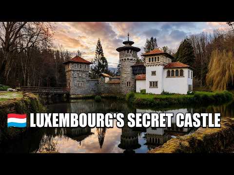 Luxembourg's Hidden Castles 🇱🇺 Château de Turelbach & Useldange Walking Tour 4K
