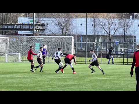 Maense C1 - Excelsior '20 C2 (24-01-2015). Uitslag