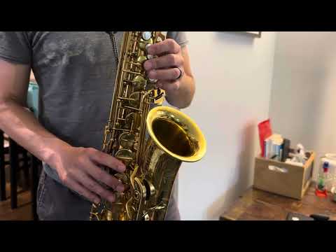 218,xxx Selmer Mark VI Alto Saxophone Demo, www.dcsax.com
