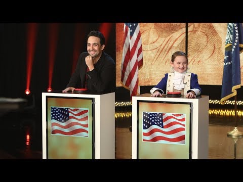 Lin-Manuel Miranda and Macey Hensley Face Off in Historical Trivia