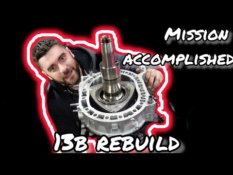 MAZDA RX7 13B ENGINE REBUILD