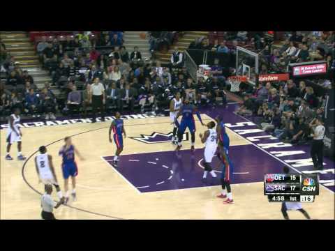 Darren Collison Highlights Pistons vs. Kings 12.13.2014 - 3 Points, 7 Assists
