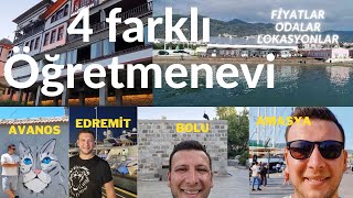 4 Alternatif Öğretmenevi / Avanos / Amasya / Bolu / Edremit *20