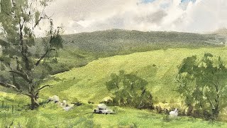 How to Start Your Watercolor Painting - (Preparing your supplies and space)
