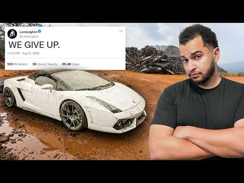Rebuilding An Unfixable $250,000 Lamborghini After The Dealership Gave Up