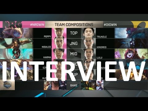 NRG vs DIG Post Game Interview