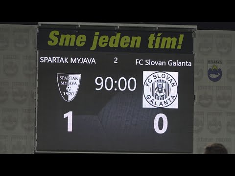 Spartak Myjava - FC Slovan Galanta  6.kolo 3.ligy