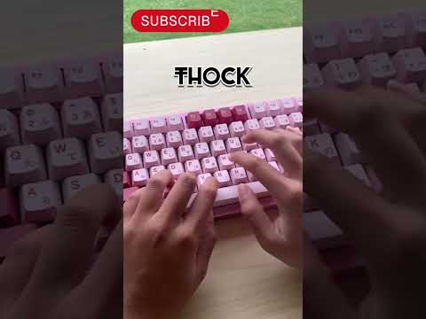 Which team are you in??? #mechanicalkeyboard #soundtest #clack #thocky #creamy #shorts