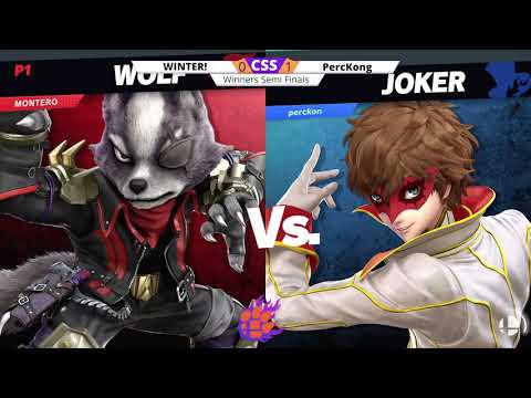 Clemson Smash Series 27 - Winners Semis - WINTER! (Wolf, Young Link) vs. PercKong (Joker) - SSBU