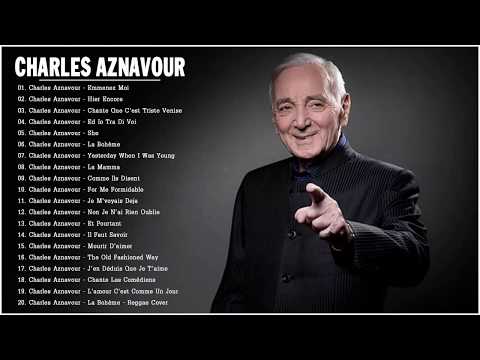 Charles Aznavour Greatest Hits Album - Best Of Charles Aznavour Songs