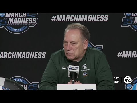 After Michigan State loses in Sweet 16, Tom Izzo explains why Big Ten is best conference