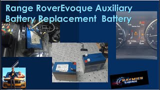 RR Evoque Auxiliary Battery Replacement