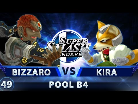 SSS 49 - Bizzaro Flame (Ganondorf) vs. SSBM-T | Kira (Fox) - SSBM Pool B4 - Smash Melee