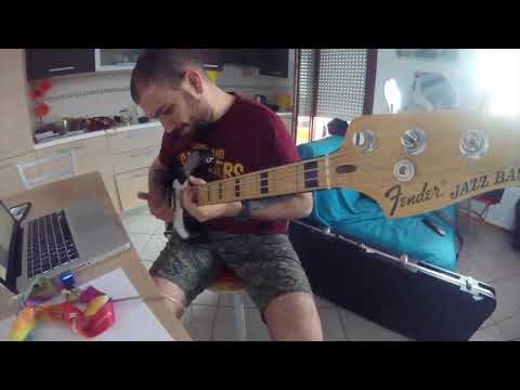 BRUNO MARS-Treasure (Michele Orselli bass cover)