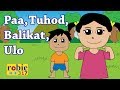 Paa Tuhod Balikat Ulo (2020) | Head Shoulder Knees and Toes Tagalog Nursery Rhymes | robie317