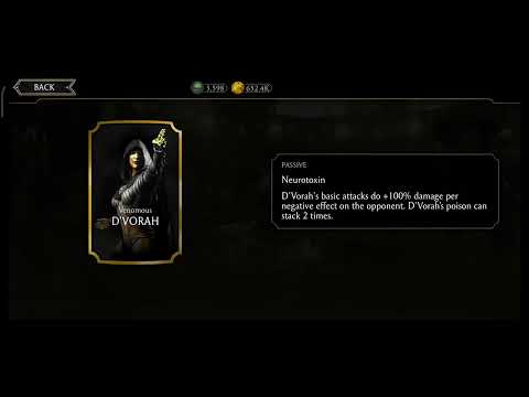 Venomous D'Vorah 👊 Challenge Review Normal 🤩 Mortal Kombat Mobile Android